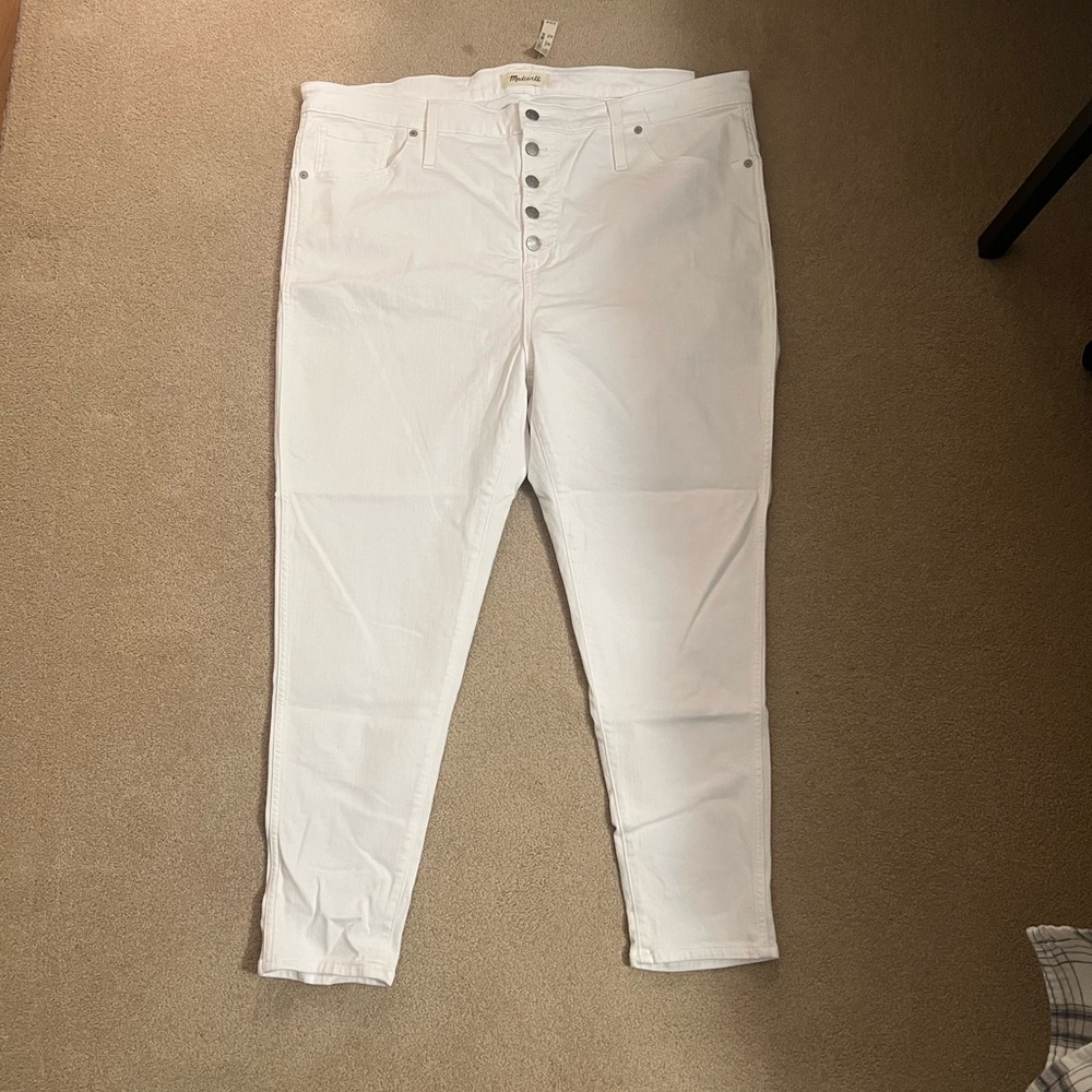 Madewell High Rise Skinny Crop